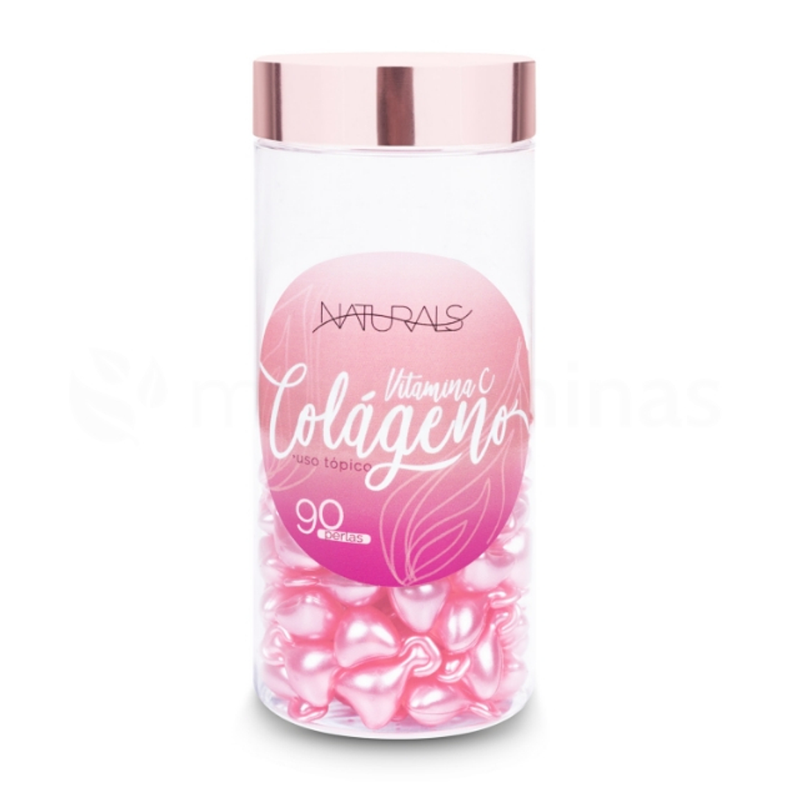 Colágeno Tópico con Vitamina C Naturals 90 Perlas 1
