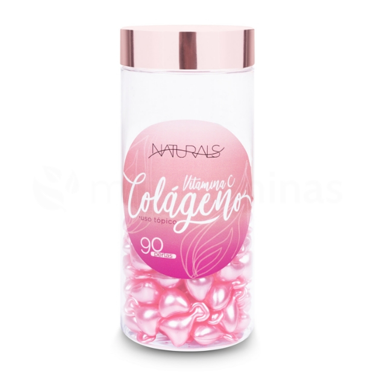 Colágeno Tópico con Vitamina C Naturals 90 Perlas 1