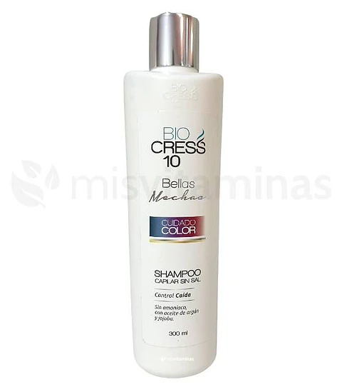Shampoo Bellas Mechas 300 ml Bio Cress 10