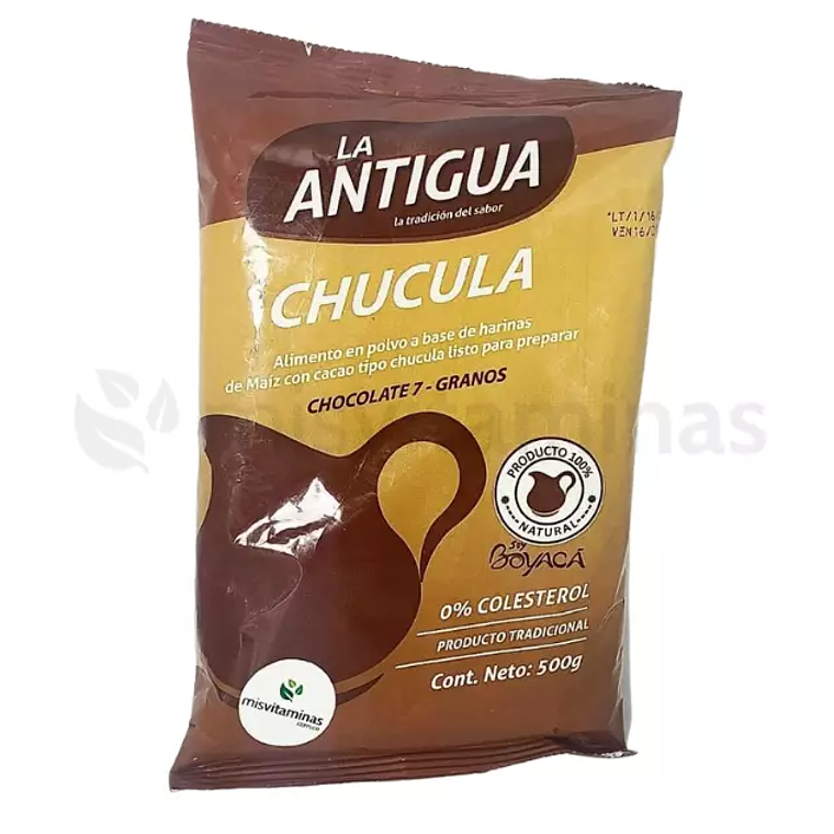 Chucula Chocolate 7 granos 500 gr La Antigua 1