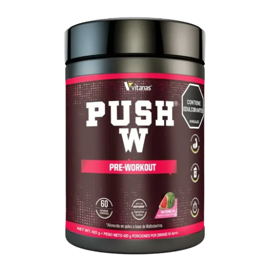 Push Work Pre Entreno 420 g Vitanas 1