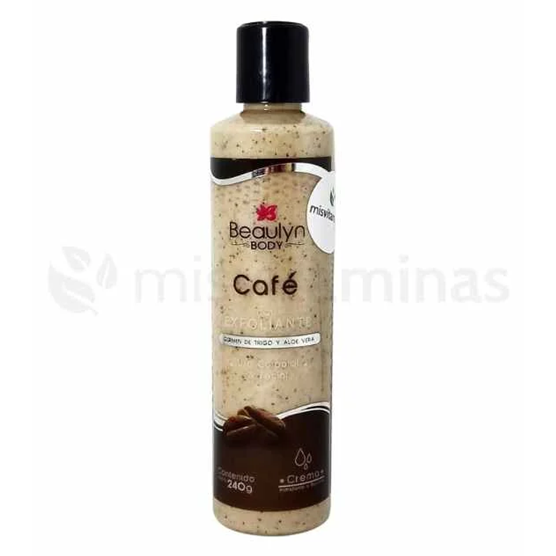 Crema de Café con Exfoliante 240 g Beaulyn 1