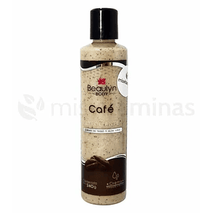 Crema de Café con Exfoliante 240 g Beaulyn