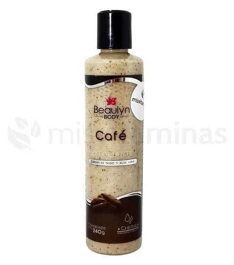 Crema de Café con Exfoliante 240 g Beaulyn