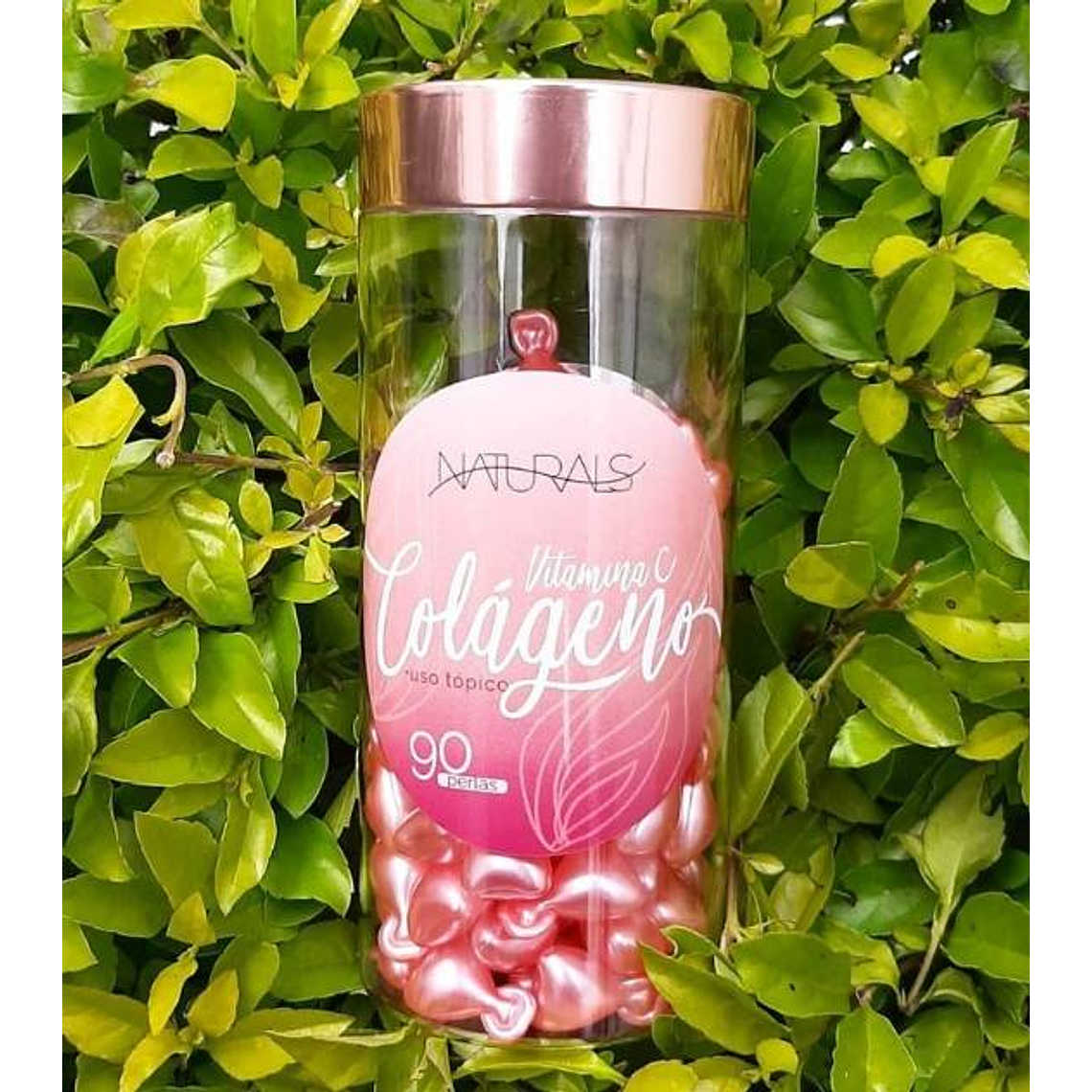 Colágeno Tópico con Vitamina C Naturals 90 Perlas 3