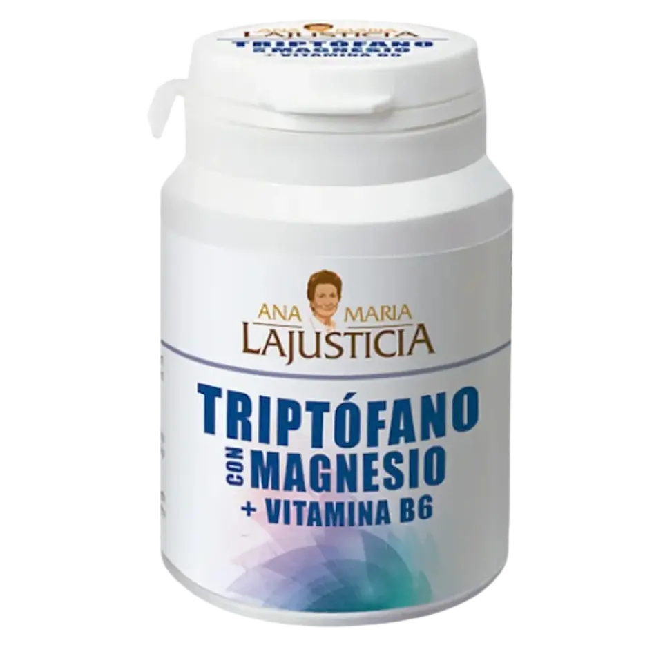 Triptófano con Magnesio y Vitamina B6 60 Comprimidos Ana Maria Lajusticia 1