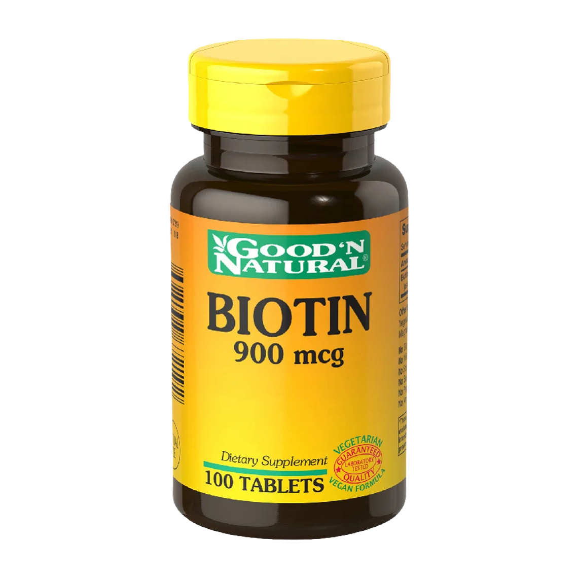 Biotin 900 mcg 100 Tabletas Good´N Natural 1