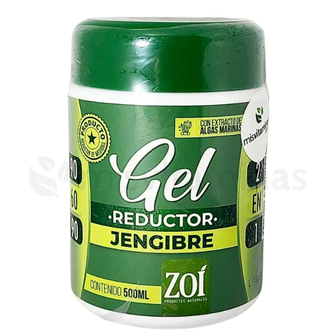 Gel Reductor de Jengibre 500 ml Zoí 1