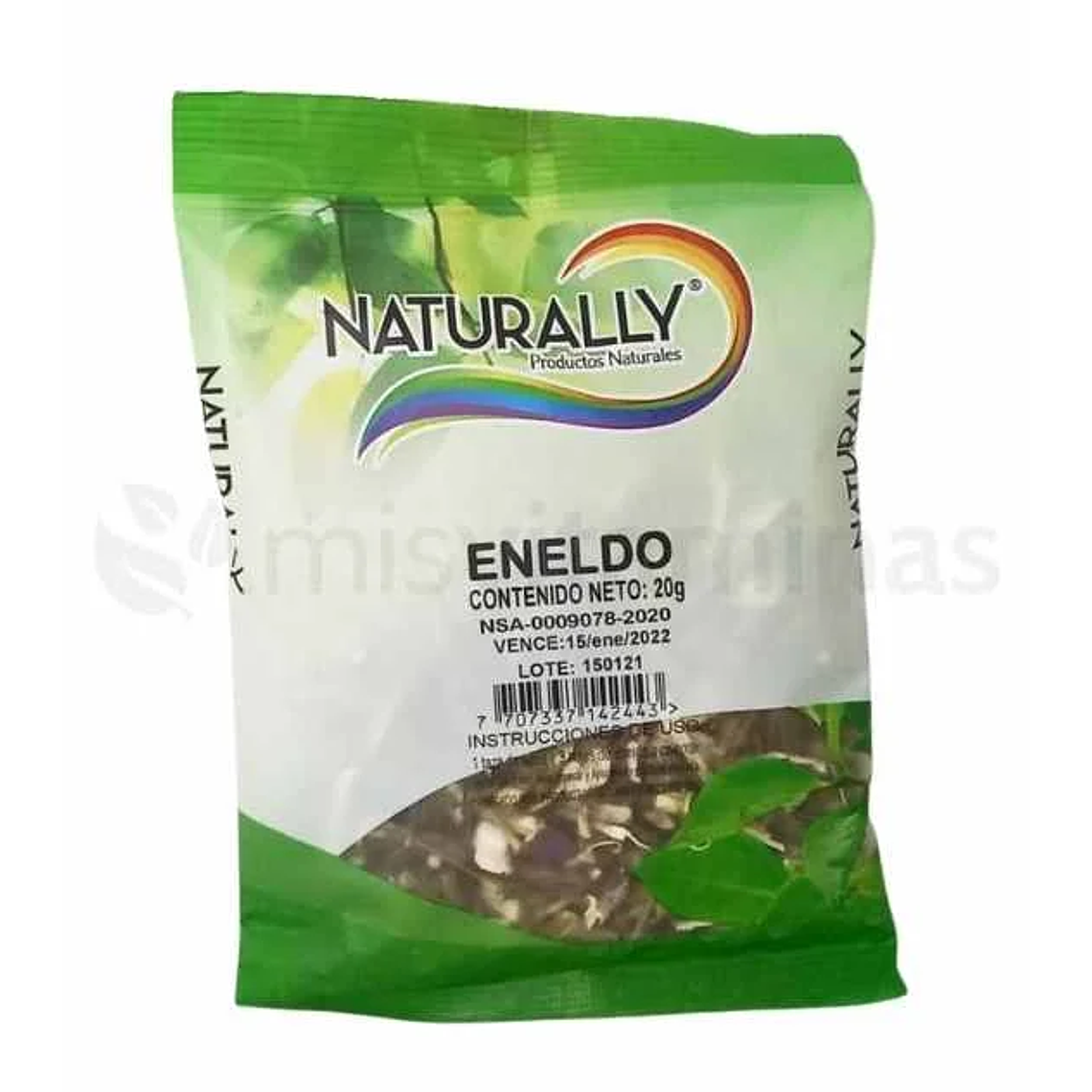 Eneldo Hoja 20 gramos Naturally 1