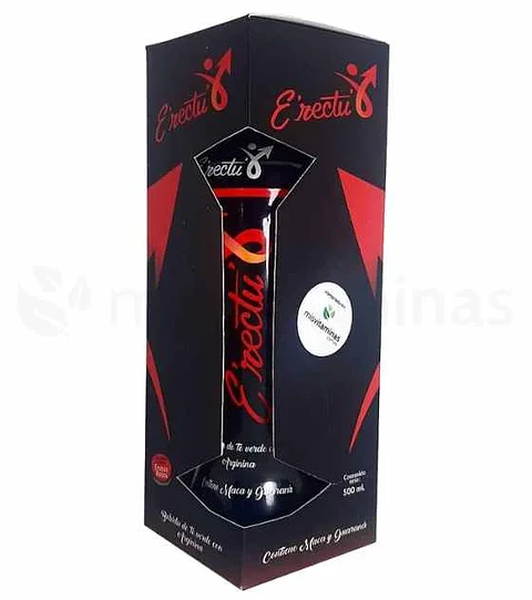 Erectu Bebida con Arginina Maca y Guaraná 500 ml 