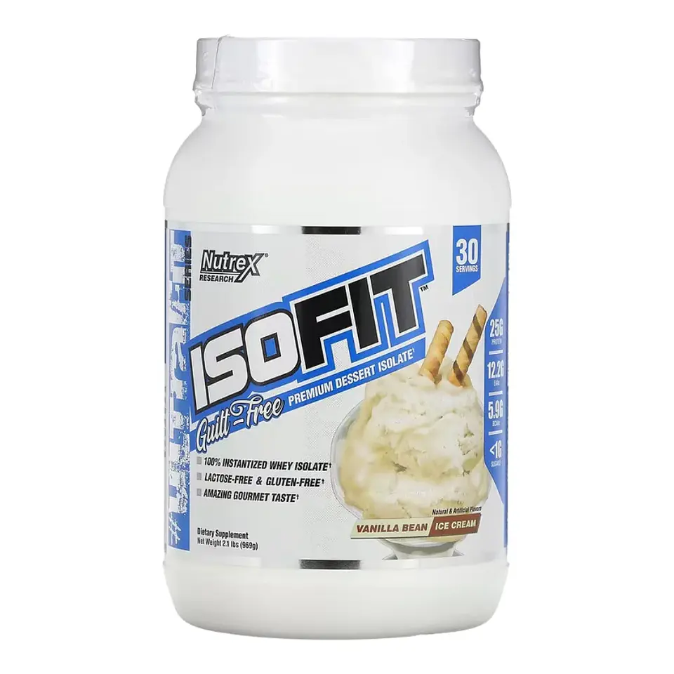IsoFit Aislado de Suero 2.2 lbs Vainilla Nutrex 1
