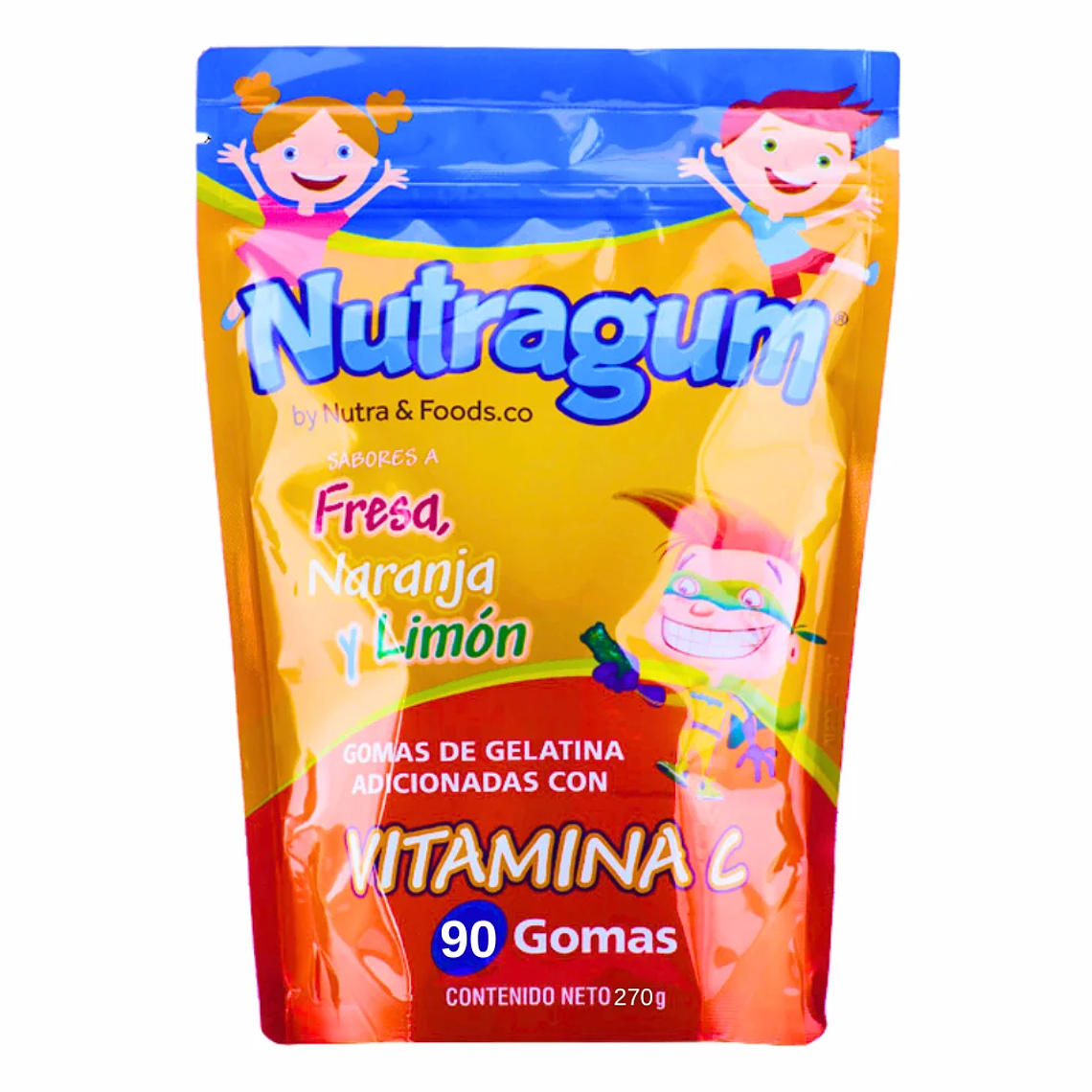 Nutragum Vitamina C para Niños 90 Gomas  1