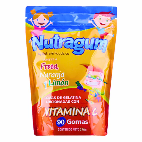 Nutragum Vitamina C para Niños 90 Gomas 