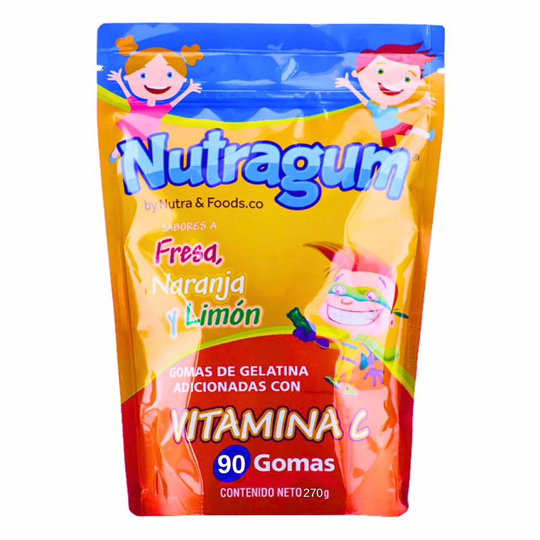 Nutragum Vitamina C para Niños 90 Gomas  1