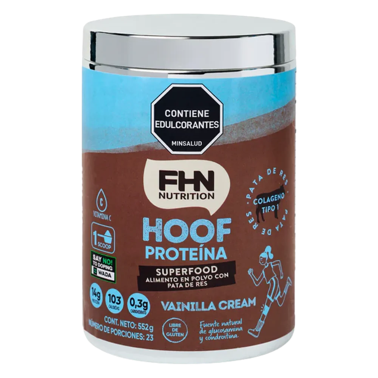 Hoof Powder Protein Vainilla 552 gr FHN 1