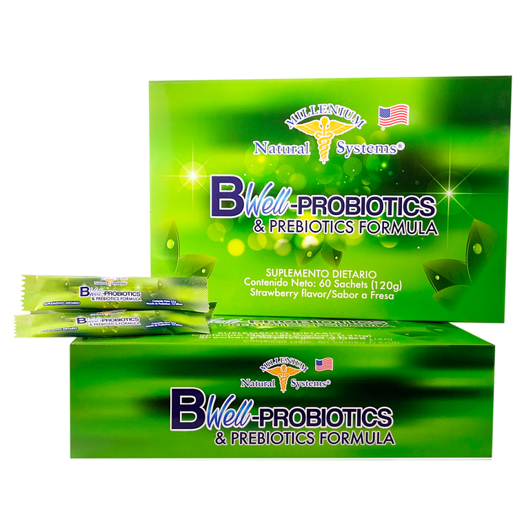 BWell Probiotics & Prebiotics Formula 60 Sachets Natural Systems 1