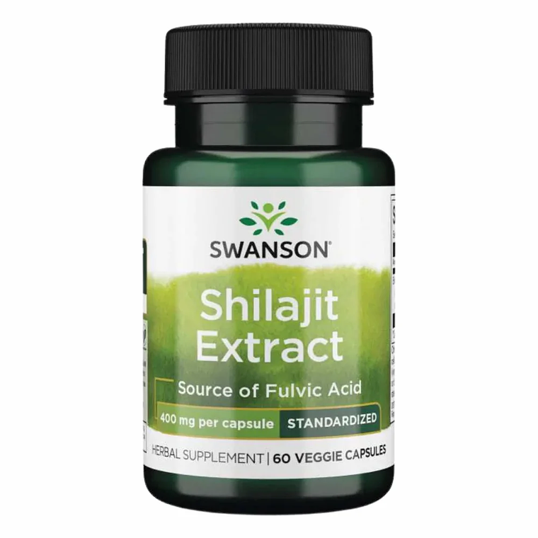 Shilajit Extract 60 Cápsulas Swanson 1