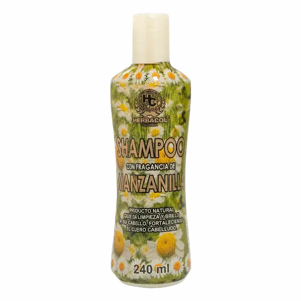 Shampoo de Manzanilla Aclarador 240 ml Herbacol 1