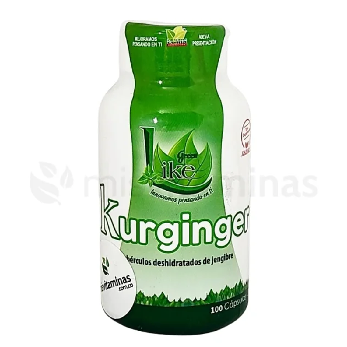 Jengibre Kurginger 100 capsulas  1