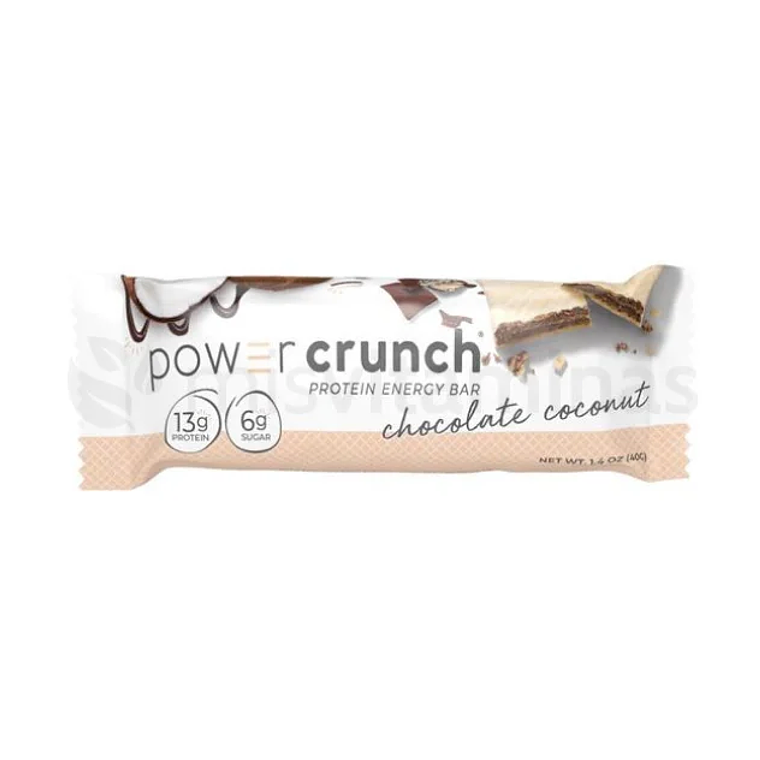 Power Crunch Caja de 12 Chocolate Coconut  3