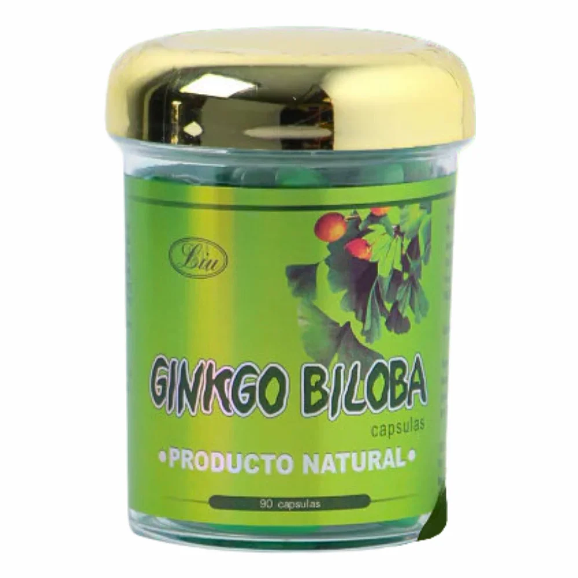 Ginkgo Biloba 120 mg 90 Cápsulas Liu 1