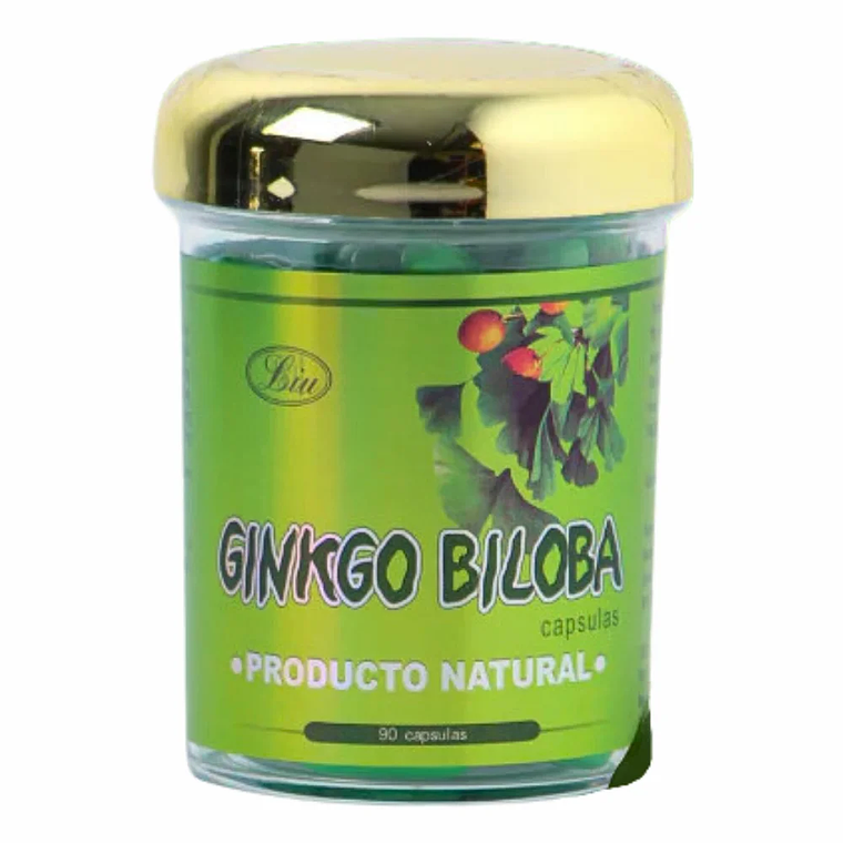 Ginkgo Biloba 120 mg 90 Cápsulas Liu 1