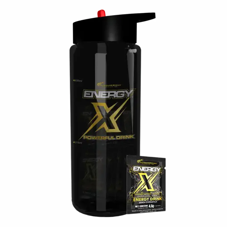 Energy X Shaker más 25 Sobres Nutramerican 1
