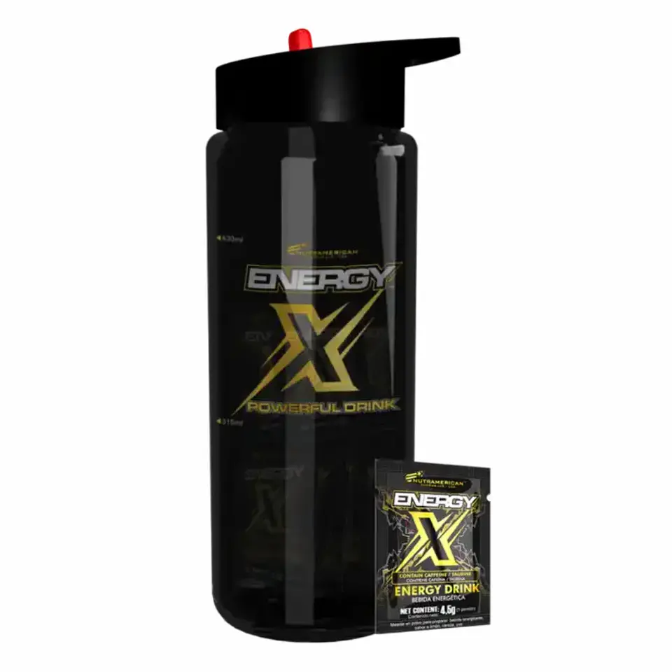 Energy X Shaker más 25 Sobres Nutramerican 1