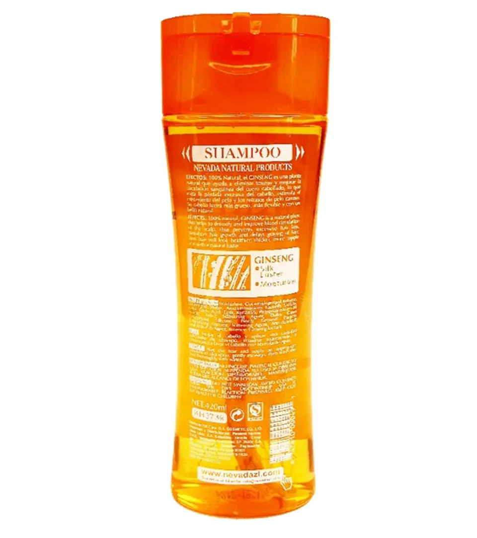 Shampoo de Ginseng Extracto V-B5 420ml Nevada 2