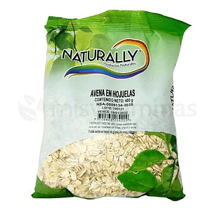 Avena en Hojuelas 400 gramos Naturally