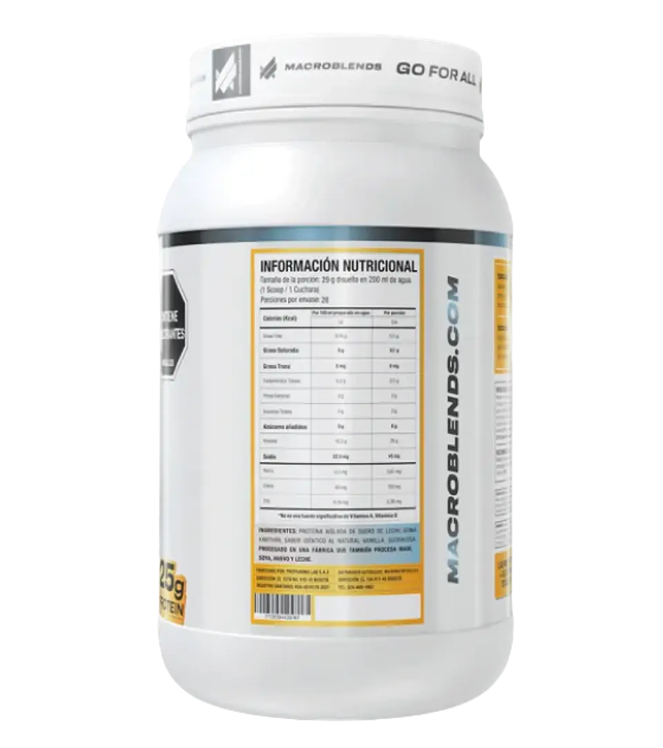 Iso Blend 1.79 libras Macroblends  2