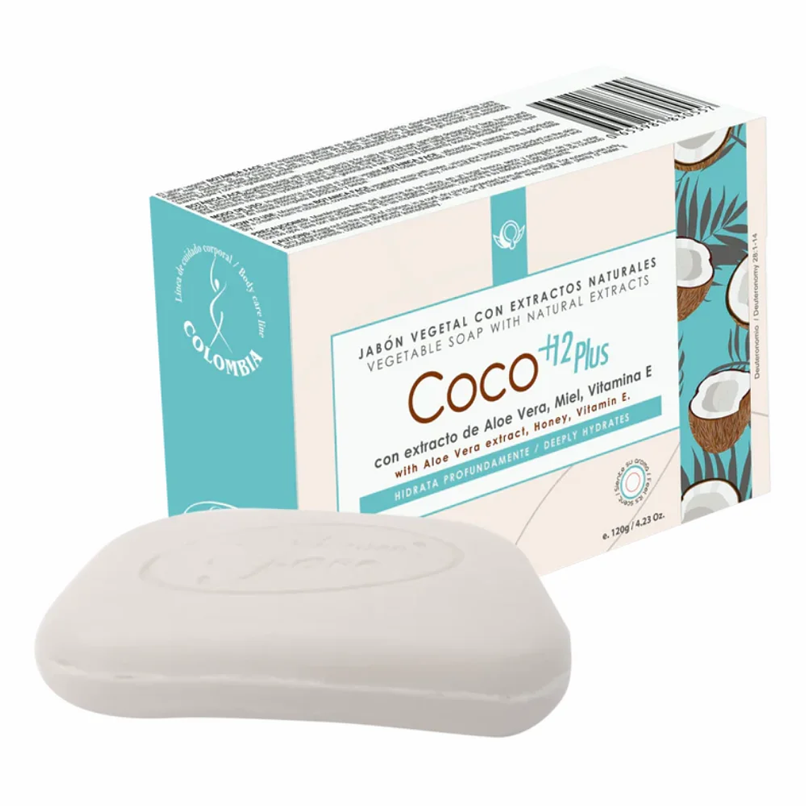 Jabón Hidratante de Coco 120 gr Botanica Face 1