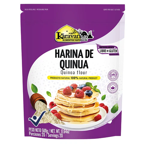 Harina de Quinua Karavansay 500 gramos
