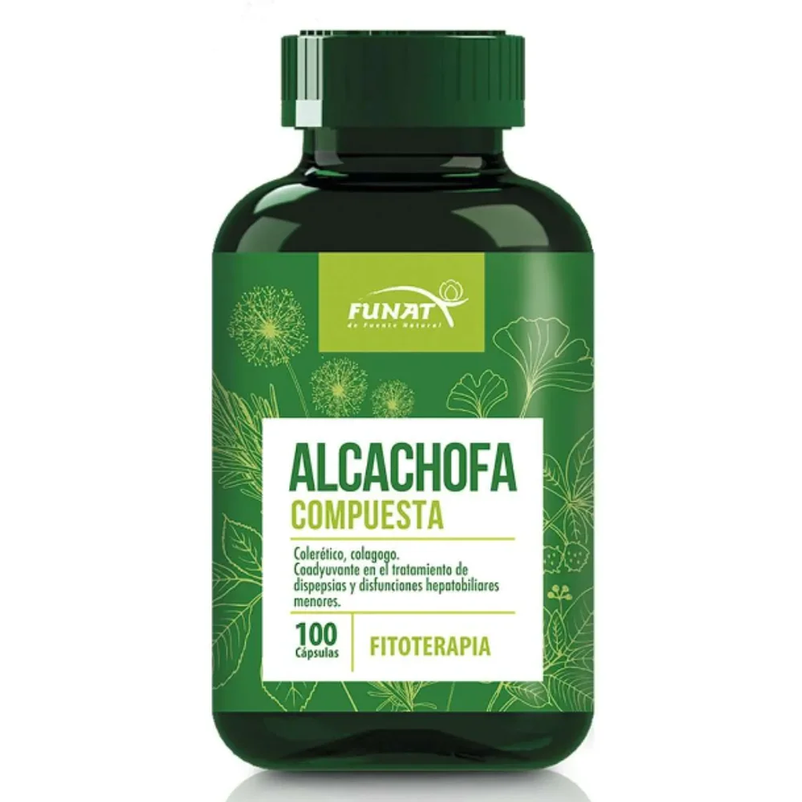 Alcachofa Compuesta 100 Cápsulas Funat 1