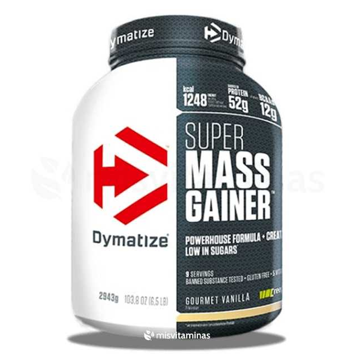 Super Mass Gainer 6 Libras Dymatize 1