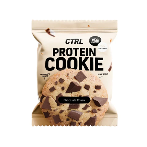 Protein Cookie 60grs chocolate chunk CTRL Galleta de Proteina 