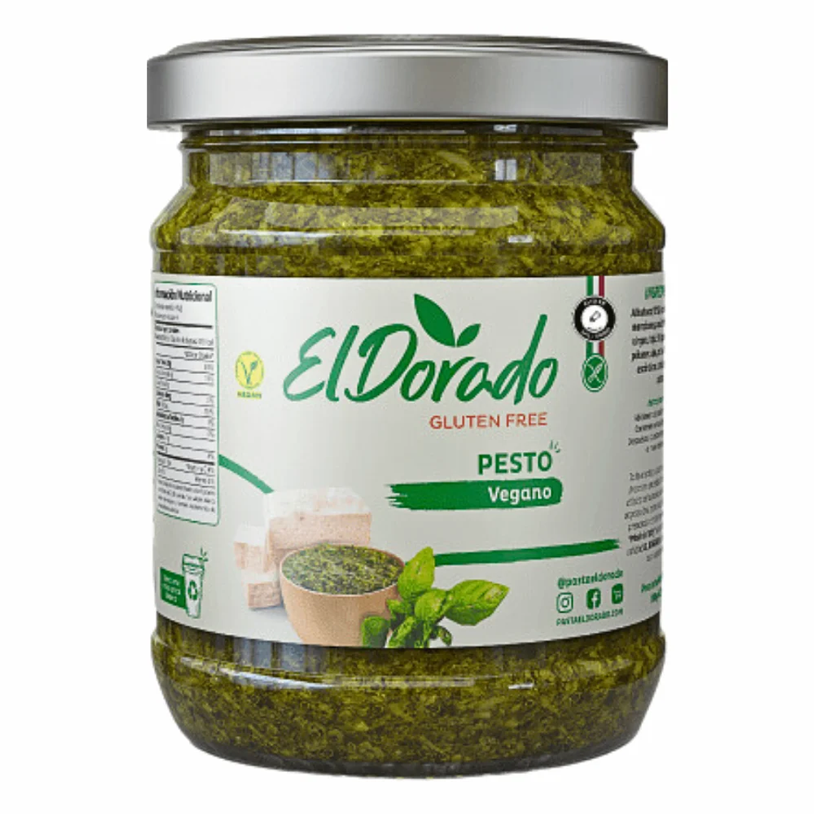 Pesto Vegano 180 gr El Dorado 1