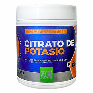 Citrato de Potasio 250 g Zoí