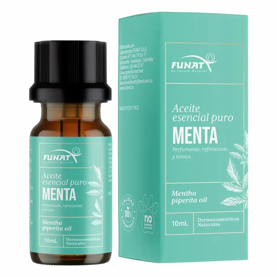 Aceite de Menta Piperita 10 ml Funat 1