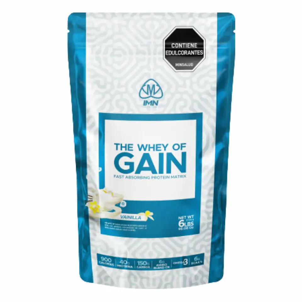 The Whey Of Gain Proteína 6 Libras IMN 1