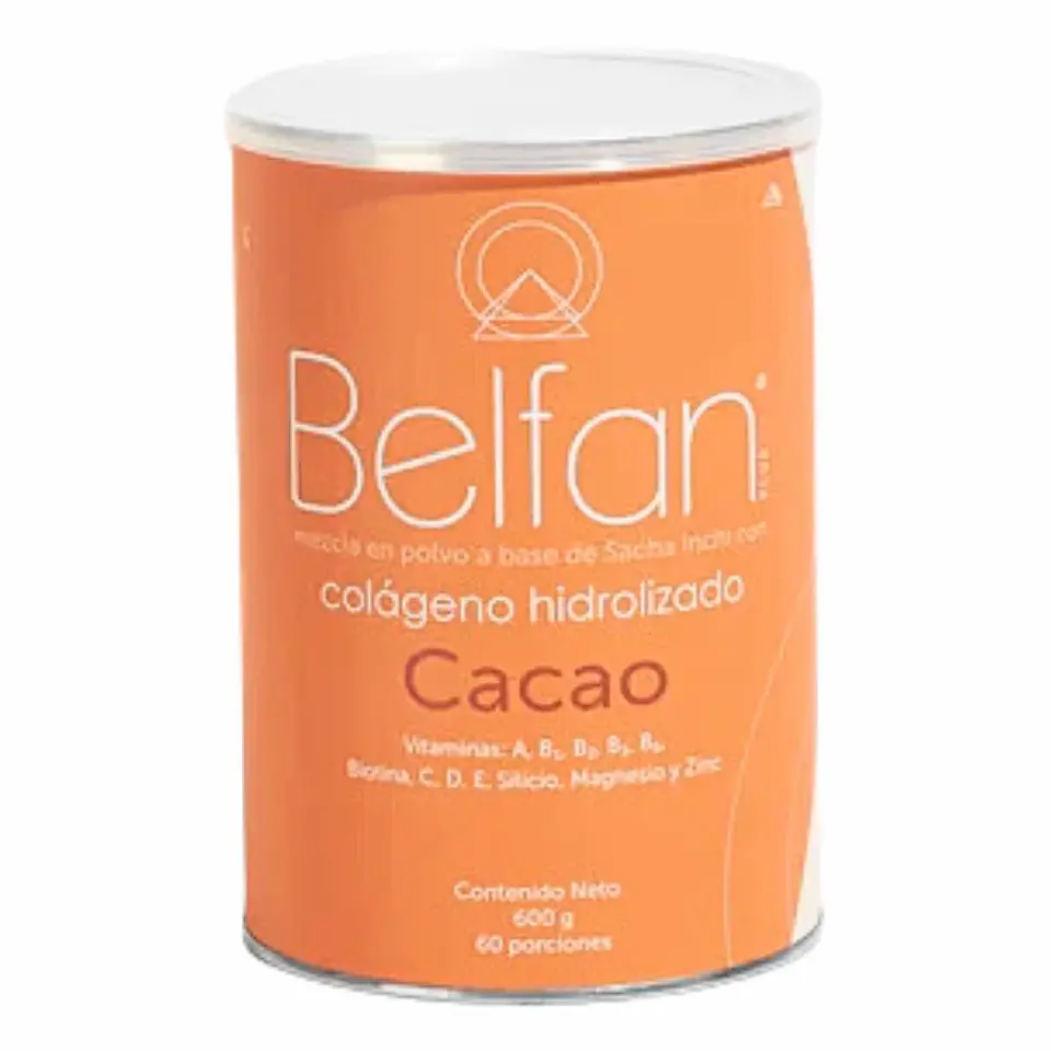 Colágeno Hidrolizado Cacao 600 g Belfan 1