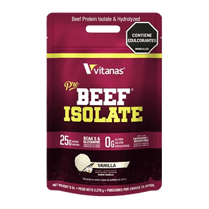 Pro Beef Isolate 5 Libras Vitanas Proteina de Carne