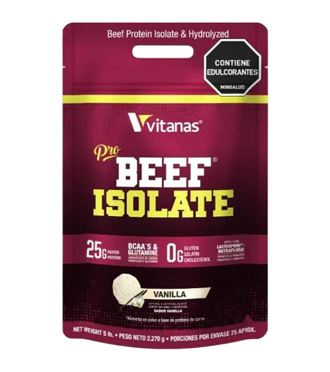 Pro Beef Isolate 5 Libras Vitanas Proteina de Carne