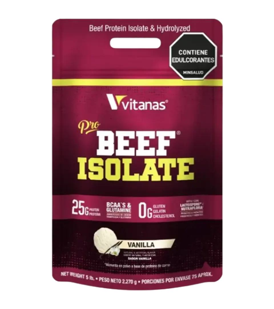 Pro Beef Isolate 5 Libras Vitanas Proteina de Carne 1