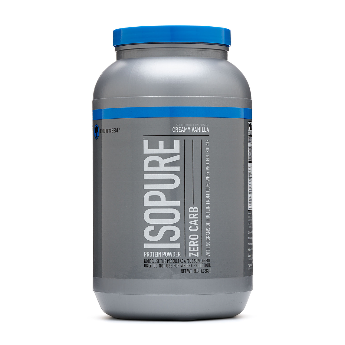 Isopure Zero Carb 3 Libras Vainilla Nature's Best 1