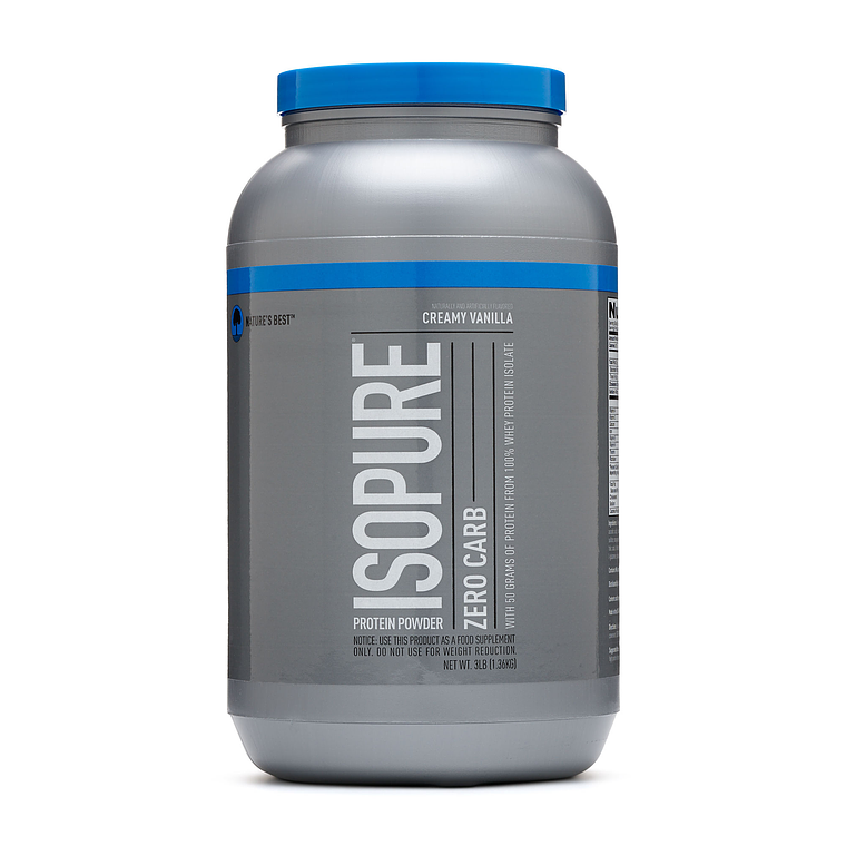 Isopure Zero Carb 3 Libras Vainilla Nature's Best 1