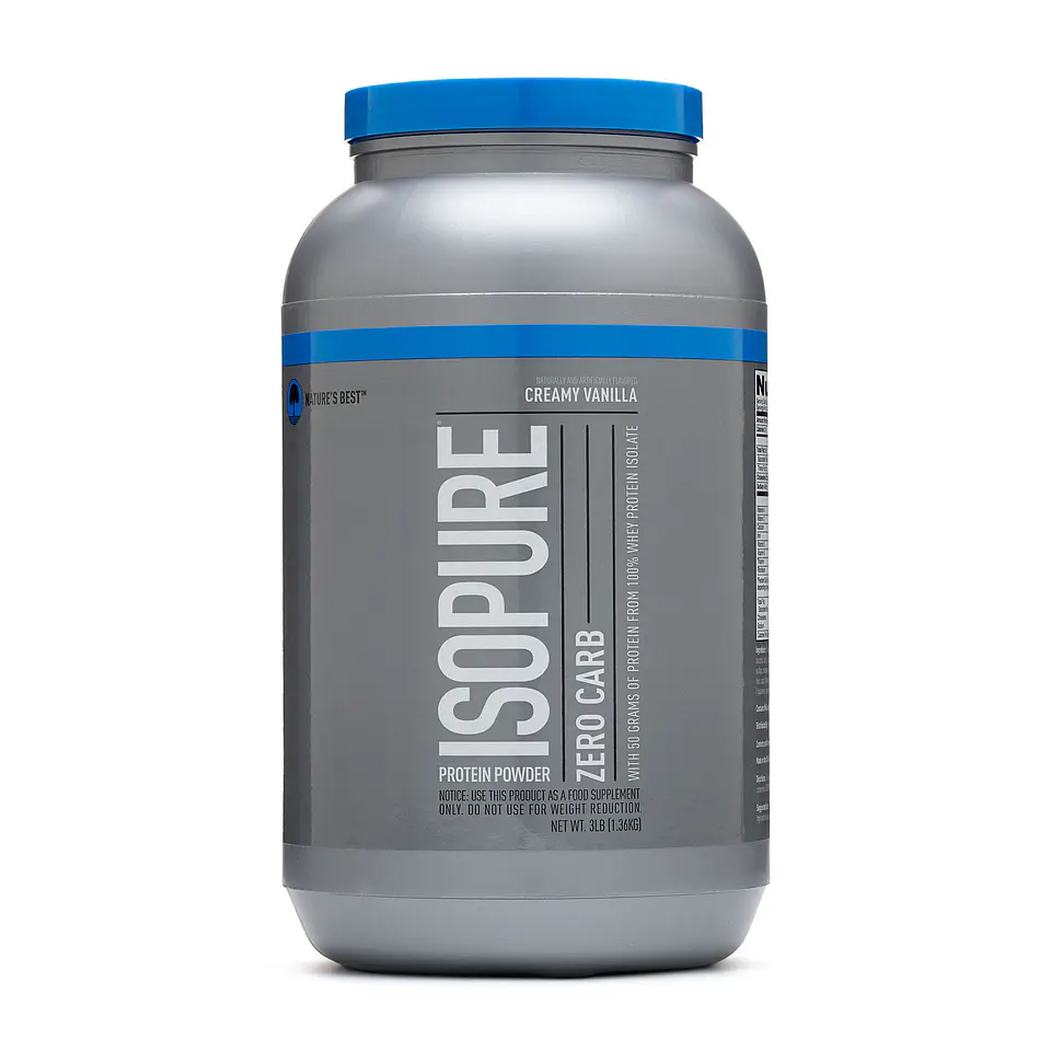 Isopure Zero Carb 3 Libras Vainilla Nature's Best 1