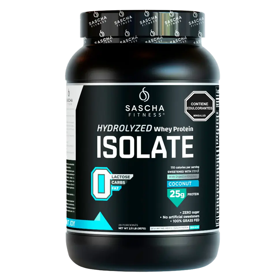 Sascha Whey Protein Isolate Coco 2.17 libras 1