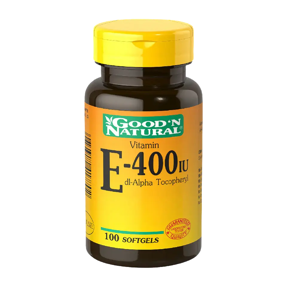 Vitamin E 400 IU Good'N Natural 100 Softgels  1
