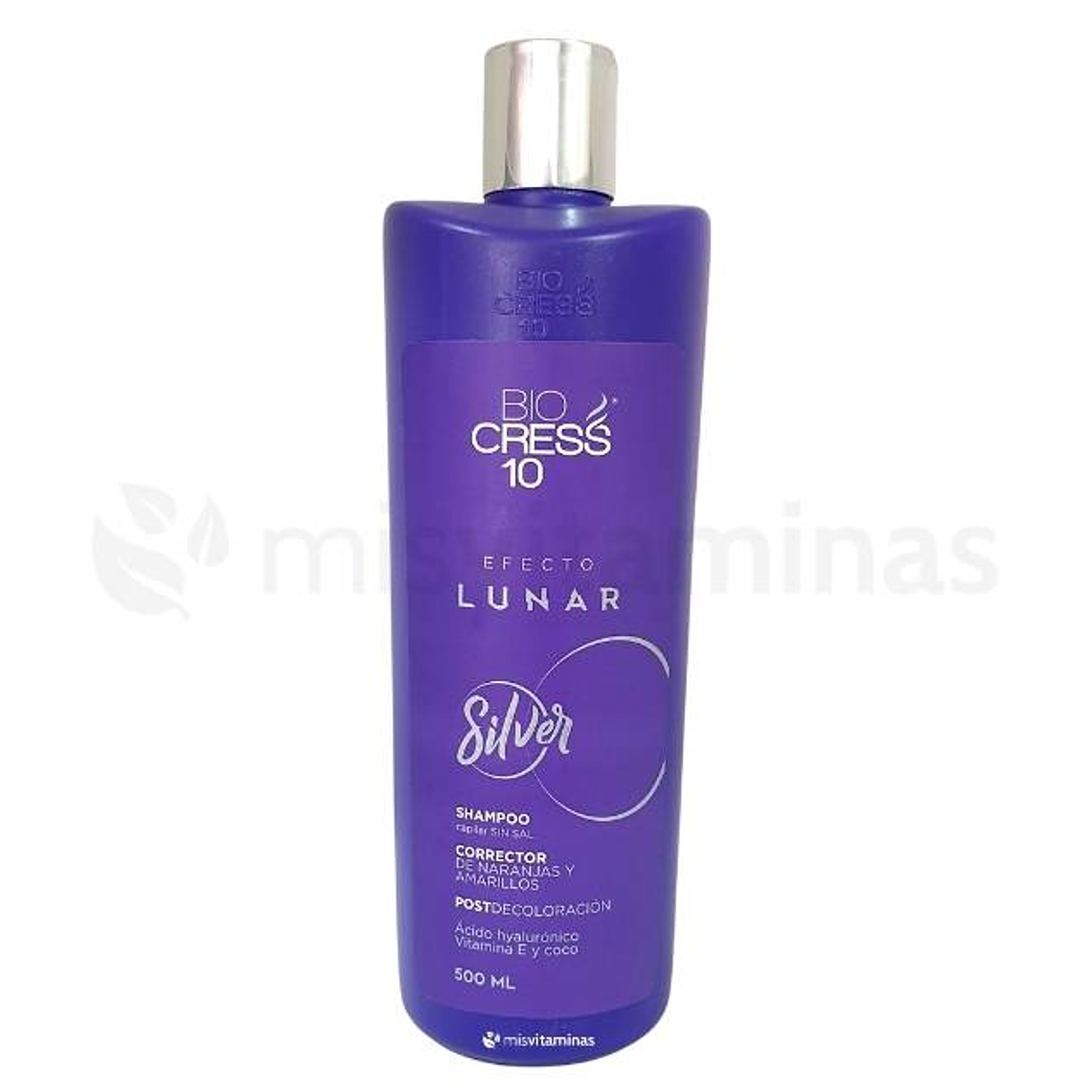 Shampoo Efecto Lunar Silver Bio Cress 10 1